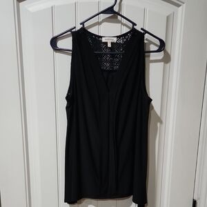 Monteau Black Sleeveless Top